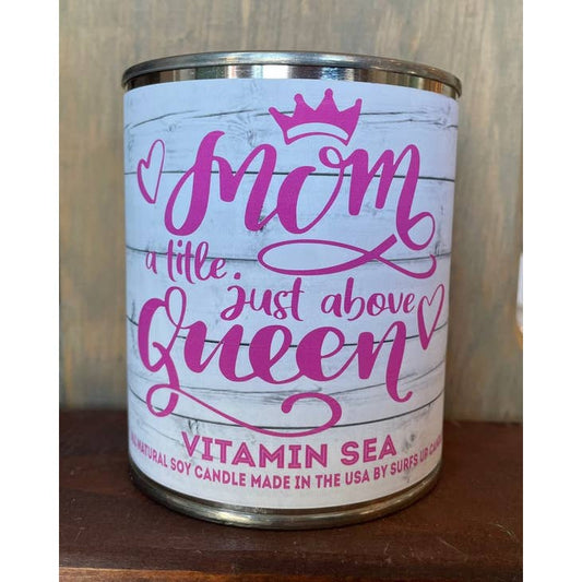 SURFS UP MOTHER'S DAY QUOTE CANDLE VITAMIN SEA PINT
