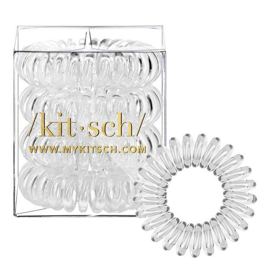 KITSCH TRANSPARENT HAIR COIL-PACK OF 4