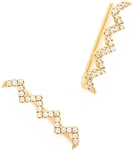 GORJANA CRESS ZIG ZAG EAR CLIMBER GOLD