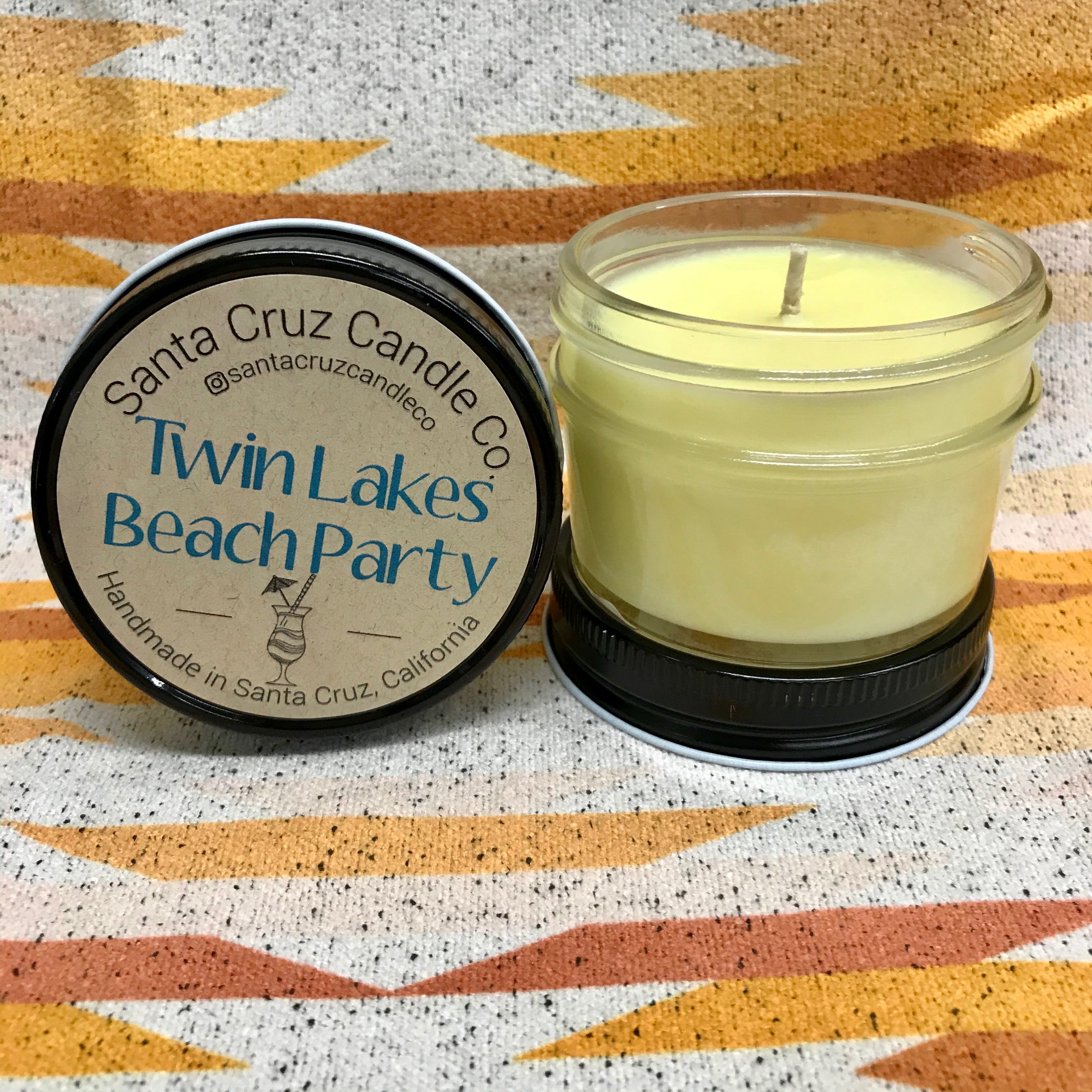 SANTA CRUZ CANDLE COMPANY TWIN LAKES BEACH PARTY Bubble Lounge