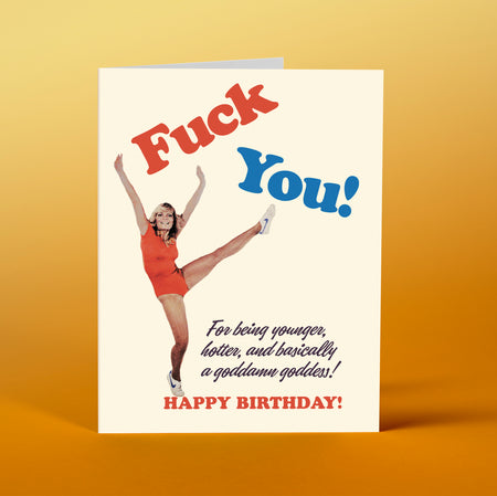 OFFENSIVE AND DELIGHTFUL GREETING CARD GR01