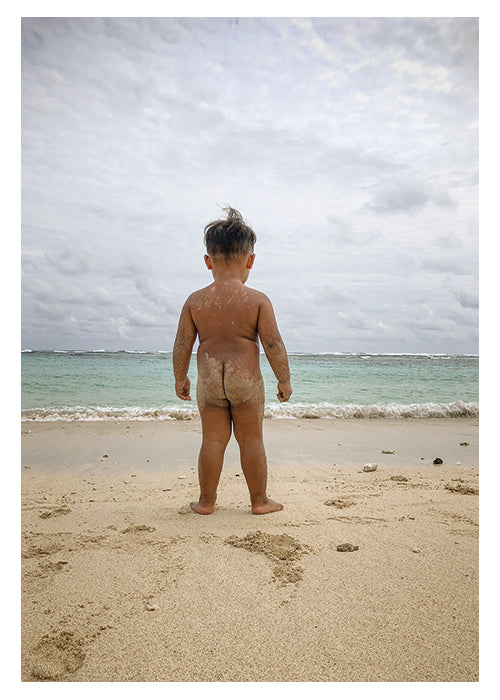 PALM PRESS GREETING CARDS BABY BOY BEACH