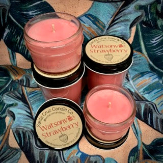 SANTA CRUZ CANDLE COMPANY WATSONVILLE STRAWBERRY