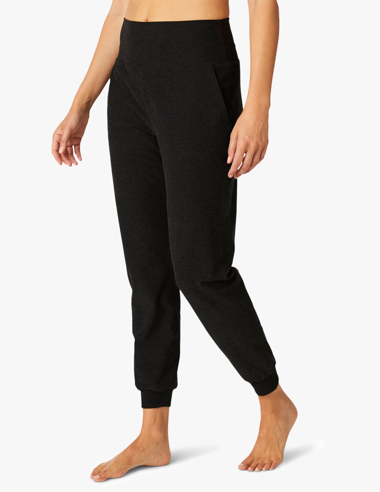 BEYOND YOGA SPACEDYE MIDI JOGGER DARKEST NIGHT