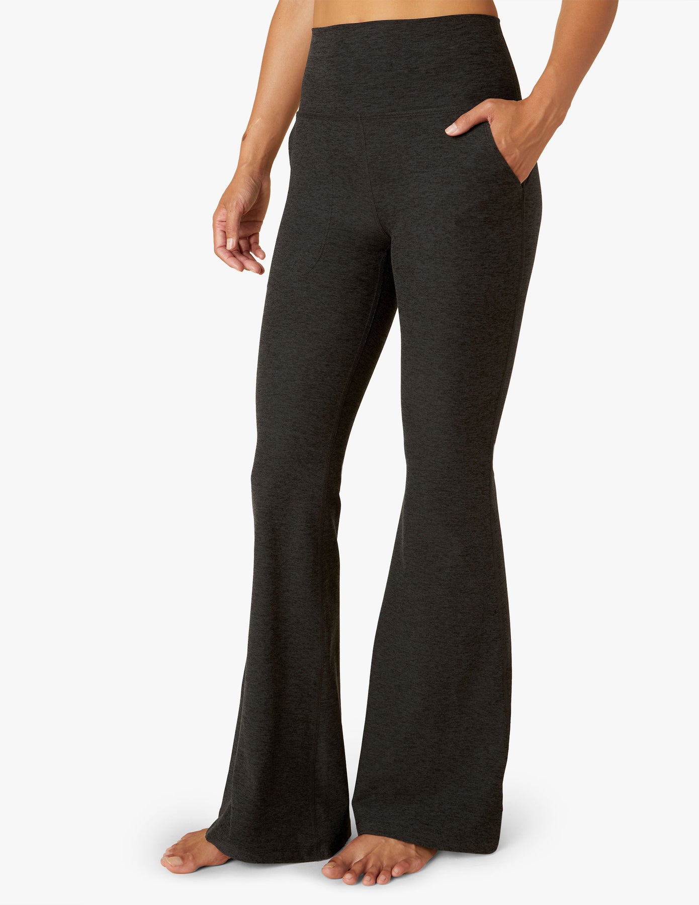 BEYOND YOGA HIGH WAISTED ALL DAY FLARE PANT DARKEST NIGHT