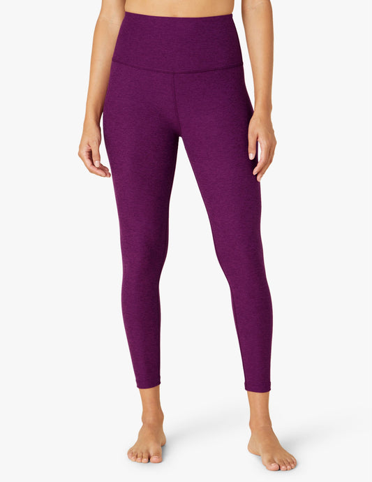 BEYOND YOGA CAUGHT IN THE MIDI HIGH WAISTED LEGGING BRIGHT AMETHYST HE