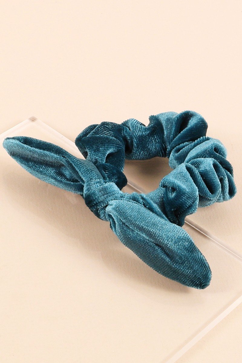 AVENUE ZOE VELVET HAIR SCRUNCHIE MULTIPLE COLORS