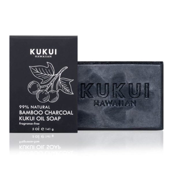 MAUI SOAP COMPANY BAMBOO CHARCOAL KUKUI OIL SOAP NEW!!!
