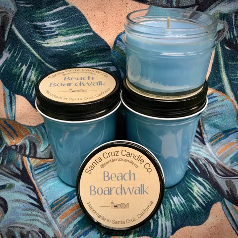 SANTA CRUZ CANDLE COMPANY BEACH BOARDWALK