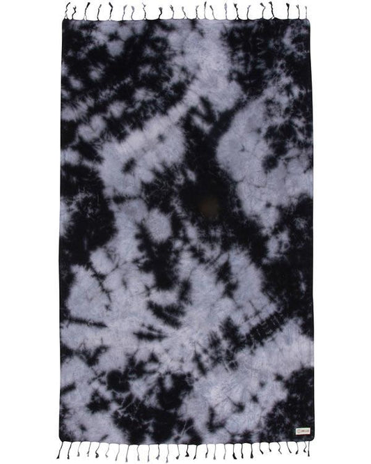 SAND CLOUD ACID WASH TOWEL- BLACK