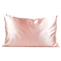 KITSCH SATIN PILLOWCASE STANDARD BLUSH