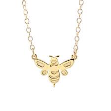 KRIS NATION BUMBLE BEE CHARM NECKLACE