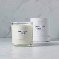 MAKANA CANDLE GRAPEFRUIT LYCHEE CANDLE  TWO SIZES CLASSIC AND PETITE