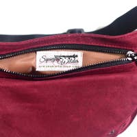 SIPSEY WILDER CRIMSON ROSE LUXE HIP POUCH