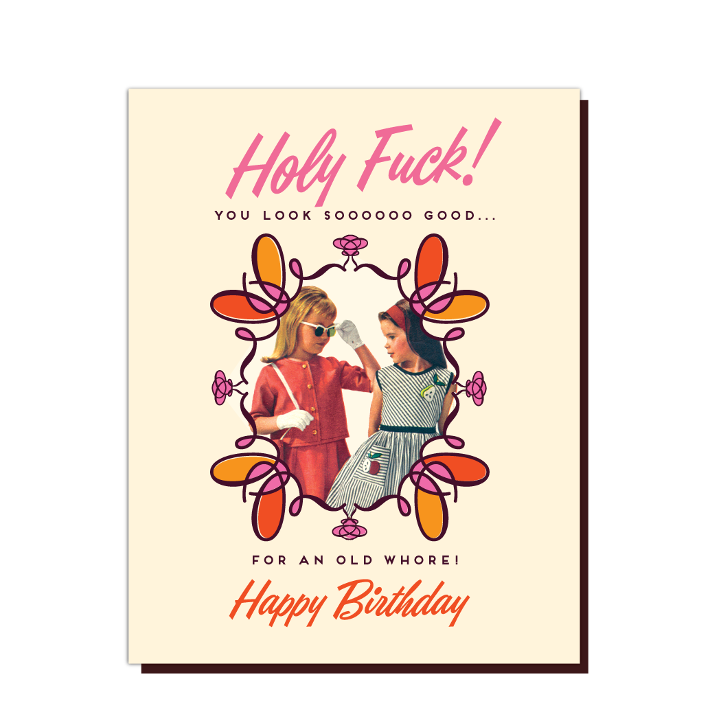 OFFENSIVE AND DELIGHTFUL GREETING CARD KD19
