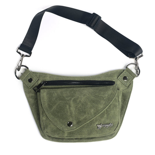 SIPSEY WILDER LUX HIP POUCH OLIVE GREEN NEW!!