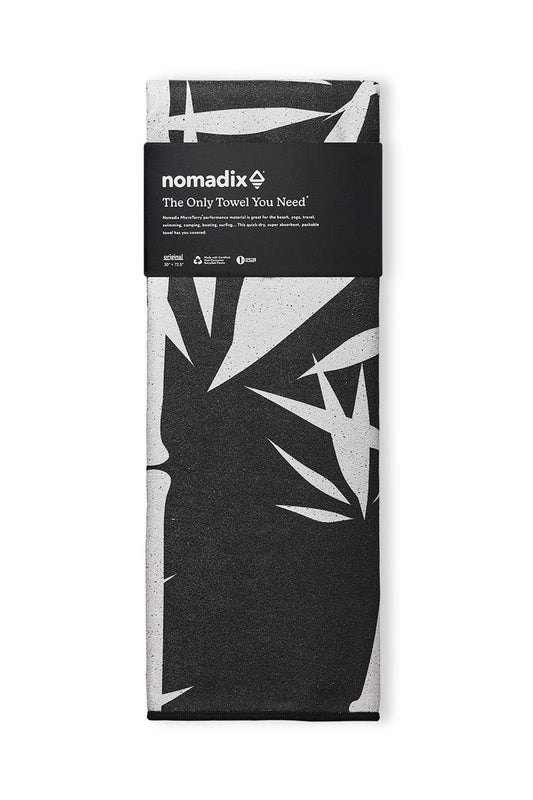NOMADIX BAMBOO BLACK TOWEL
