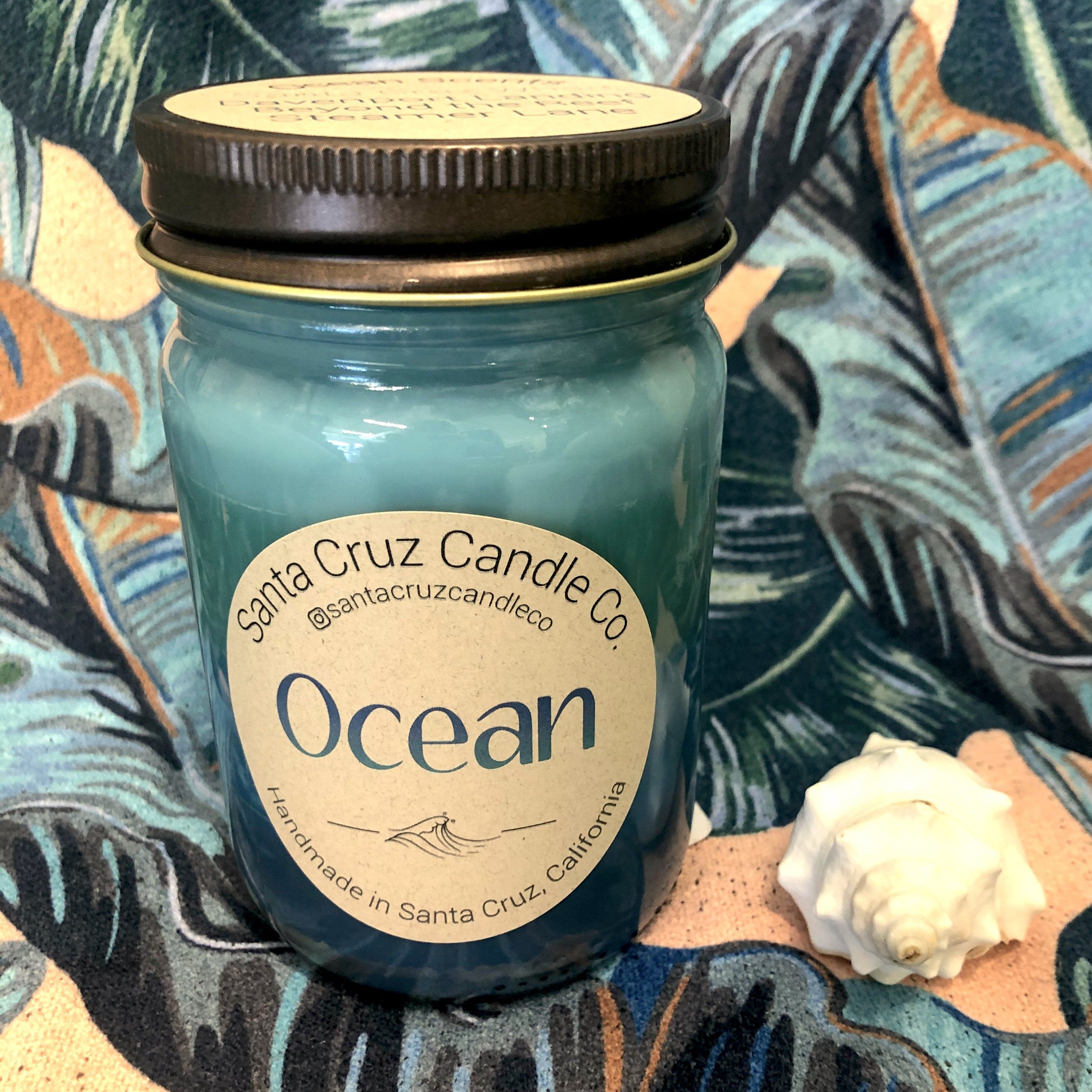 SANTA CRUZ CANDLE COMPANY LAYERED OCEAN CANDLE Bubble Lounge