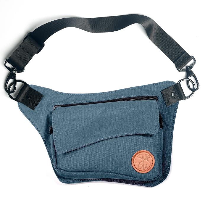 SIPSEY WILDER LUX HIP POUCH STORM BLUE