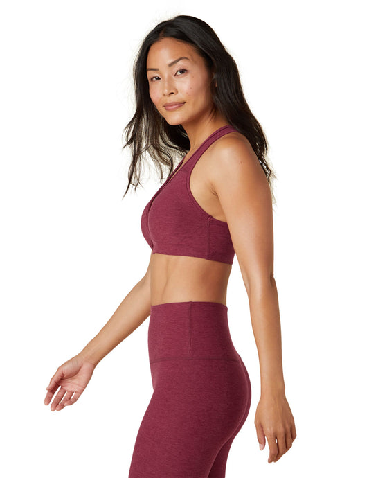 BEYOND YOGA MIDI HIGH WAISTED LEGGING GARNET RED HEATHER NEW! – Bubble  Lounge Boutique