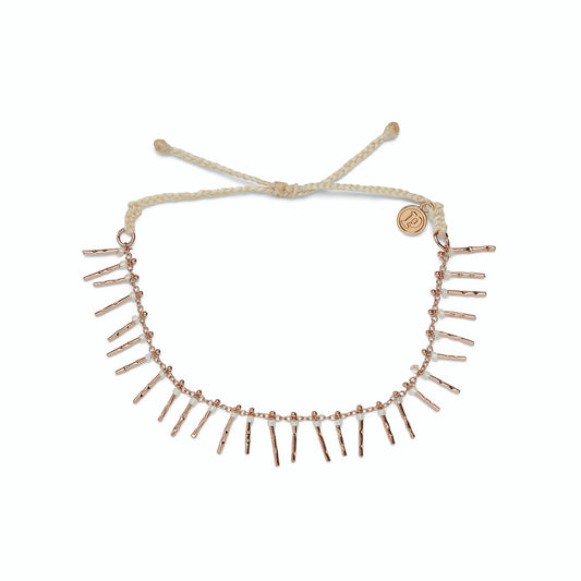PURA VIDA FRINGE BEAD ANKLET