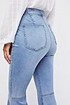 SALE FREE PEOPLE WE THE FREE JUST FLOAT ON FLARE JEANS BERMONDSEY BLUE